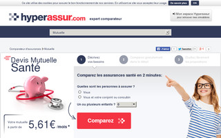 mutuelle.hyperassur.com website preview