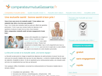 comparateurmutuellessante.fr website preview