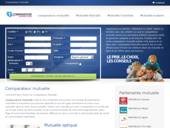 comparateur-mutuelles-sante.fr website preview