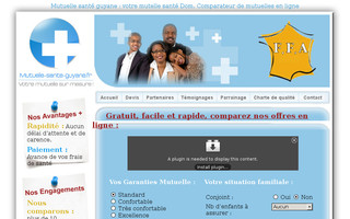 mutuelle-sante-guyane.fr website preview