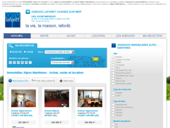 laforet-alpes-maritimes.com website preview