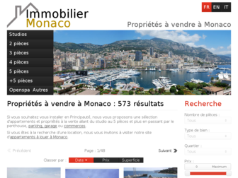 vente-appartement-monaco.com website preview