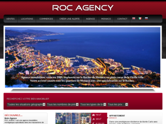 rocagency.com website preview