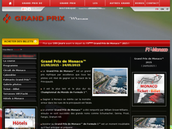 monacograndprixticket.com website preview