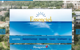 essenciel-beausoleil.com website preview