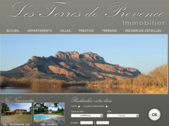 lesterresdeprovence.com website preview