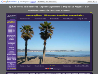 immobilier-agillimmo-var.com website preview