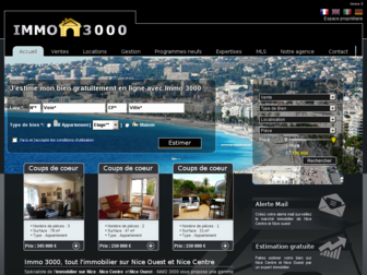 immo3000.com website preview