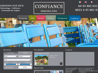 confianceimmobiliere.com website preview