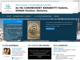 barabotti-villefranchesurmer.notaires.fr website preview