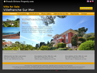 villa-villefranche-sur-mer.fr website preview
