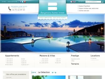 bergmans.fr website preview