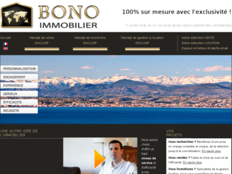 bonoimmobilier.com website preview