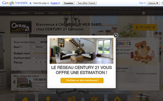 century21-optimmo-cagnes.com website preview