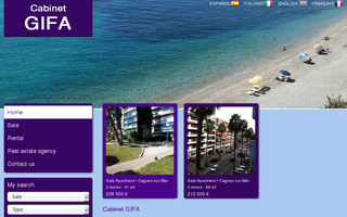 cabinet-gifa.com website preview