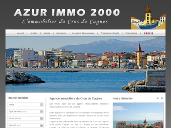 azurimmo2000.com website preview