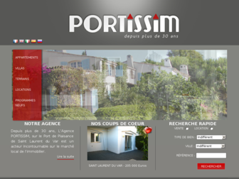 portissim.com website preview