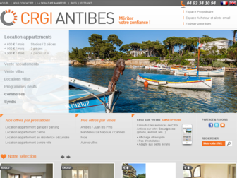 crgi-immobilier-antibes.com website preview