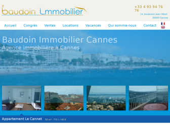 baudoin-immo.com website preview