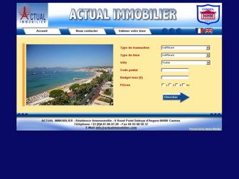 actualimmobilier.com website preview