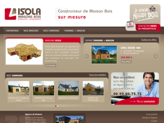 maison-isola.fr website preview