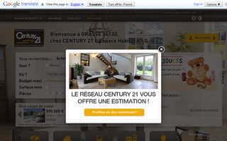 century21-eh-immobilier-grasse.com website preview