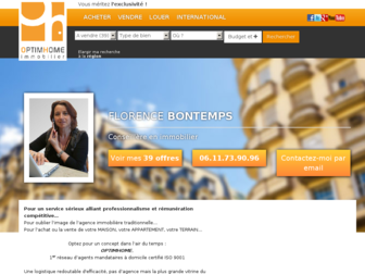 bontemps.optimhome.com website preview