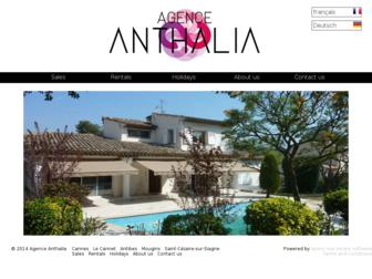 agenceanthalia.com website preview