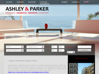 ashley-parker.fr website preview