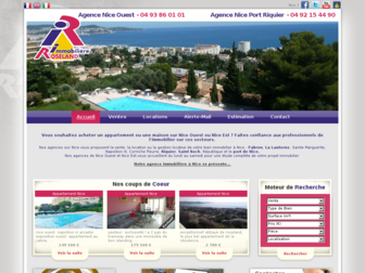 immobiliereroseland.fr website preview