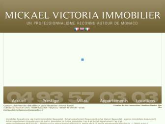 mickael-victoria-immobilier.com website preview