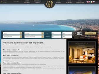 cgf-international.com website preview