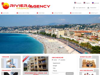 rivieraagency.com website preview