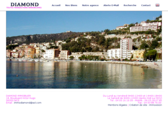 diamondimmobilier.com website preview