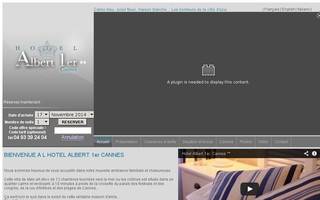 hotel-albert1er-cannes.com website preview