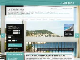 lemeridiennice.fr website preview