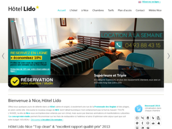 hotel-nice-lido.com website preview