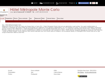 le-metropole-monaco.fr website preview