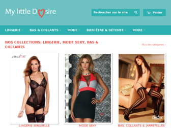 mylittledesire.fr website preview