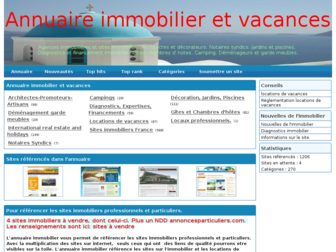 immo-annuaire.com website preview