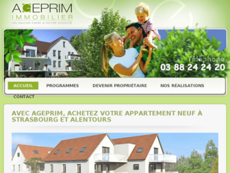 ageprim.fr website preview