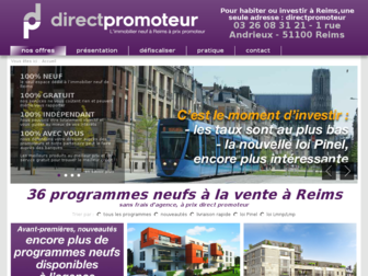 directpromoteur.fr website preview