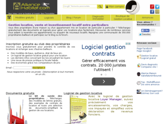alliance-habitat.com website preview