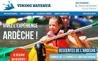 viking-bateaux.com website preview