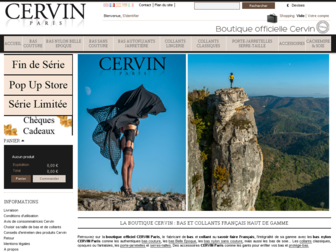 cervin-store.com website preview