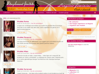 lingeriefinefeminine.com website preview