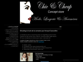 chic-cheap-montpellier.com website preview