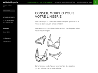valerie-lingerie.fr website preview