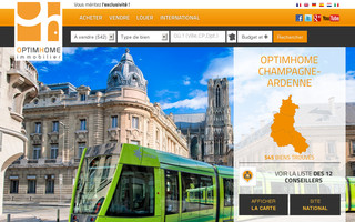 champagne-ardenne.optimhome.com website preview