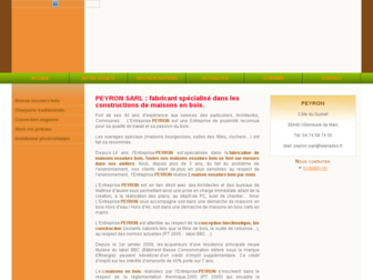 peyron-sarl.fr website preview